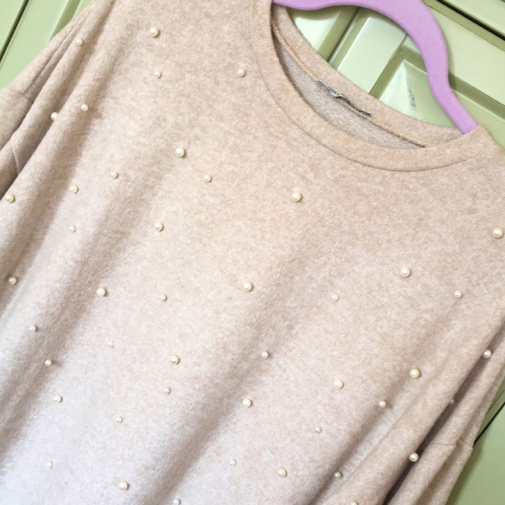 Zara Pearl Top